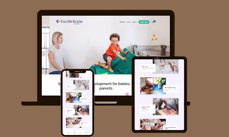 Cover image for Modern and professionally designed website