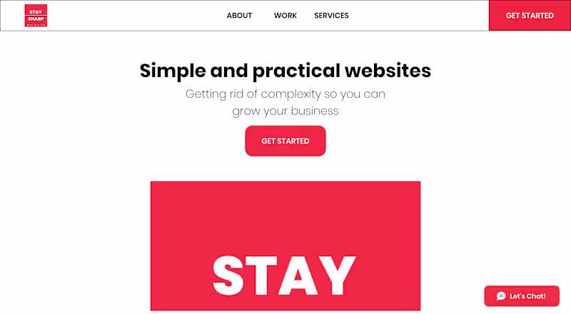 Cover image for Stay Sharp Web Design