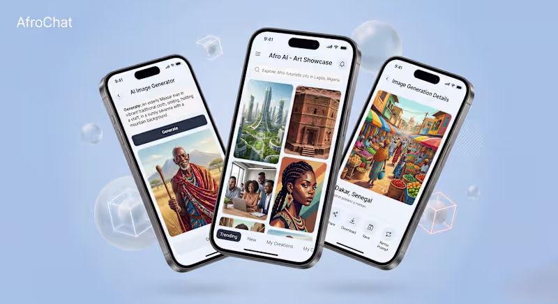 Cover image for AfroChat - Generative AI Platform for African Users