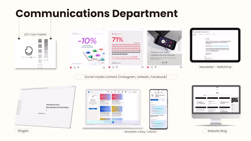 Cover image for Communications Department