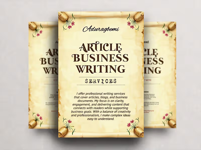 Cover image for Engaging Articles & Business Writing That Communicate Clearly