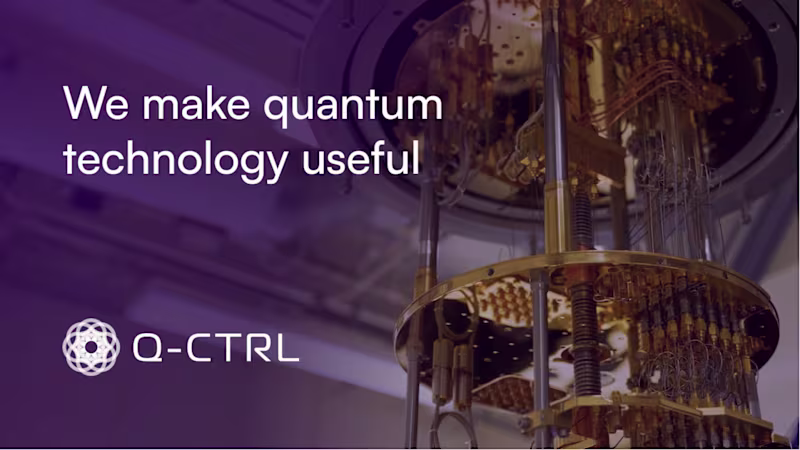 Cover image for We make quantum technology useful | Q-CTRL