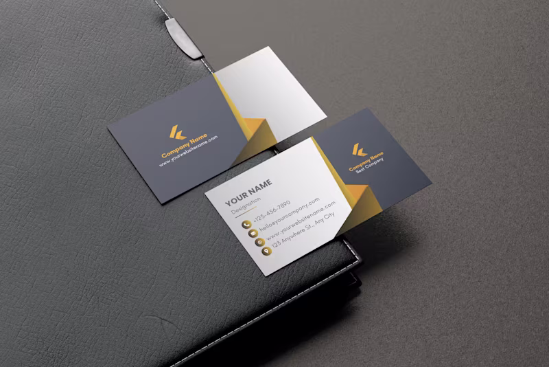 Cover image for Premium Minimalist Business Card & Brand Identity Design