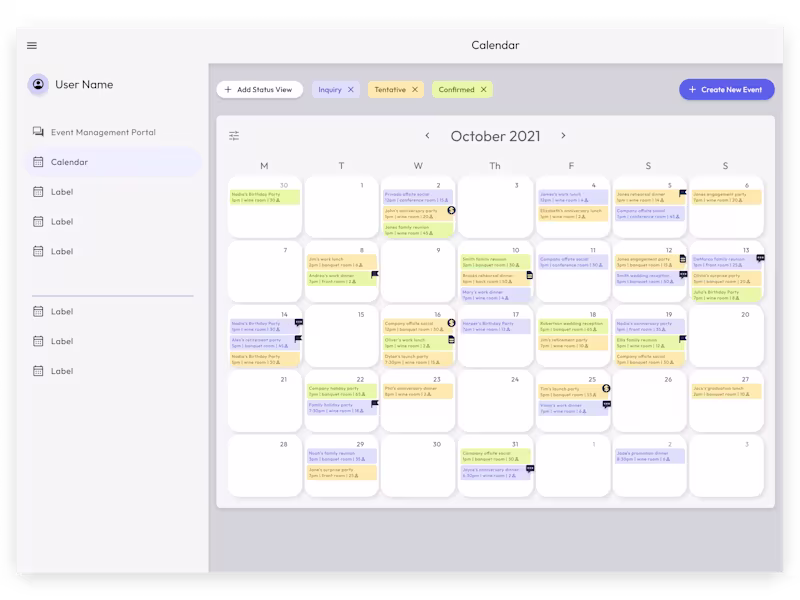 Cover image for UX/UI Design + Design System for Hospitality Management Platform