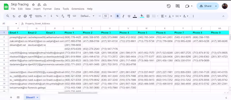 Cover image for I help my client to find their missing emails and phone numb...