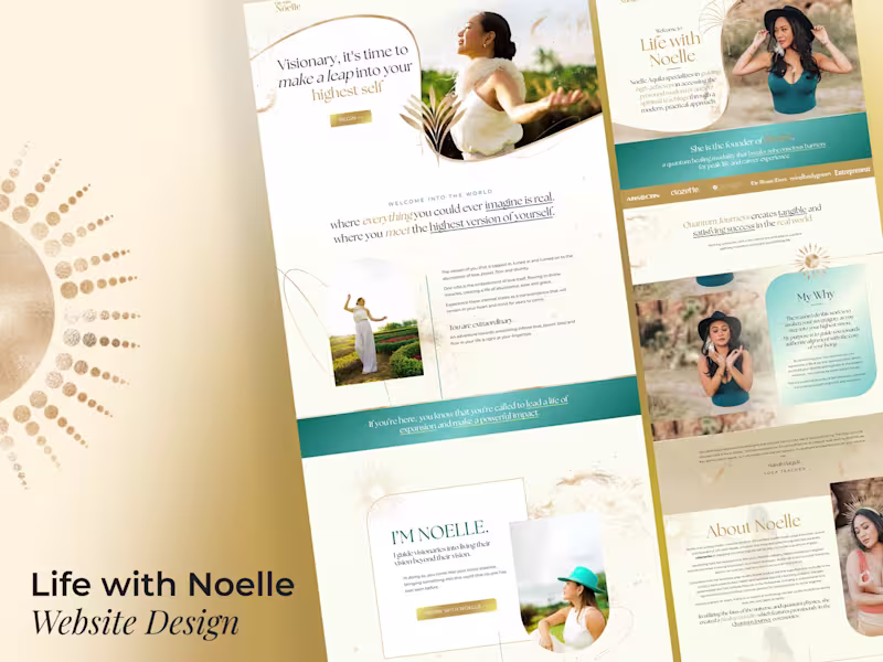 Cover image for Spiritual Teaching | Full Website Design