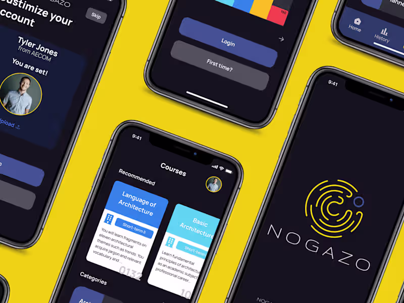 Cover image for NOGAZO - Education Mobile app