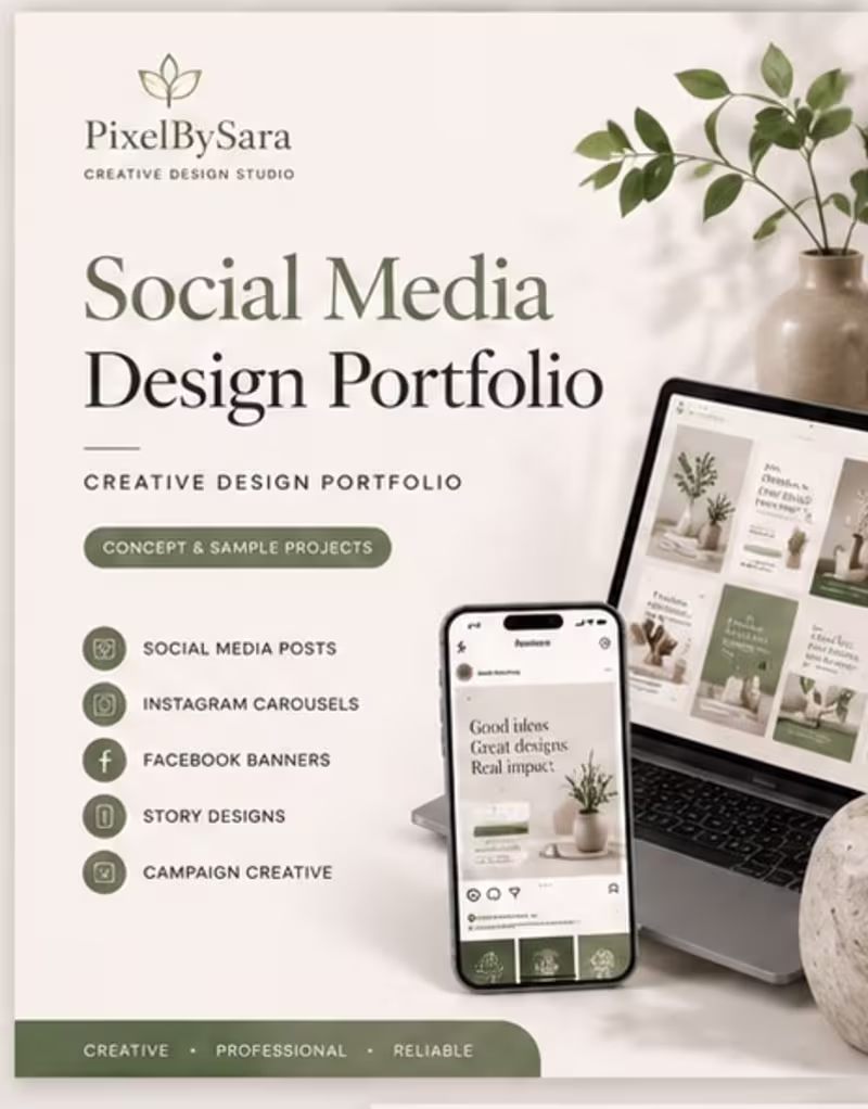 Cover image for Social Media Design & Content Creation