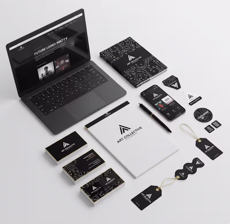 Cover image for Art Collective was born from the challenge of merging three ...