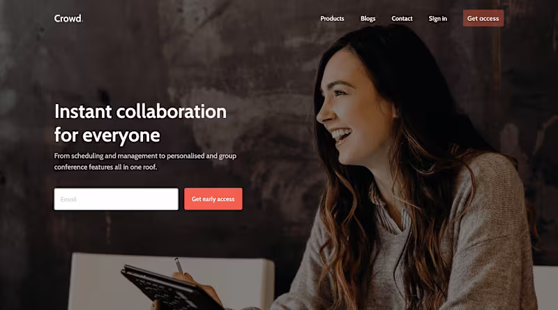 Cover image for Crowd. - Collaboration app