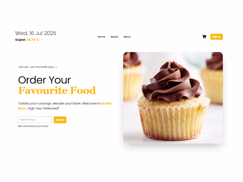 Cover image for Frontend Development for MuffinBoys
