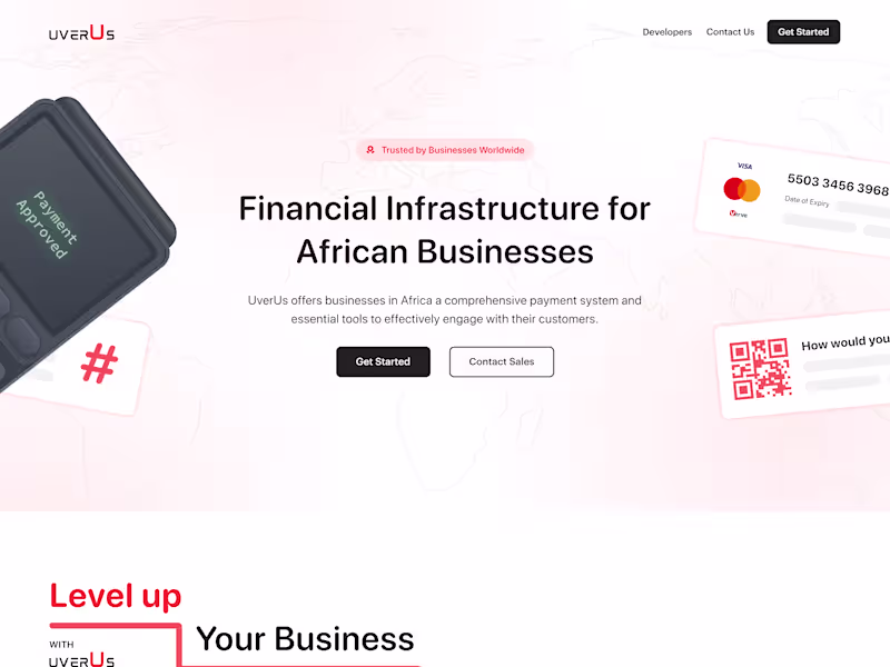 Cover image for UverUs: Financial Infrastructure for African Businesses