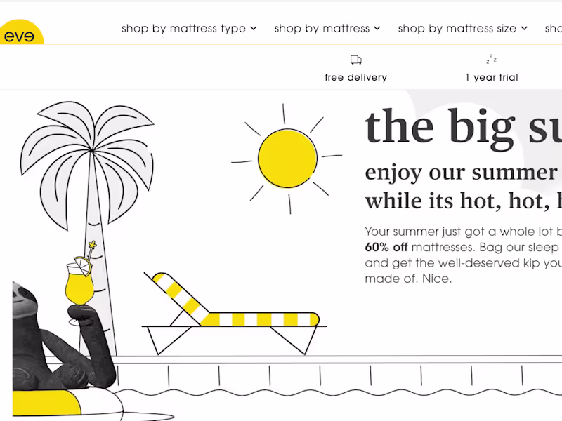 Cover image for Eve Mattress UK