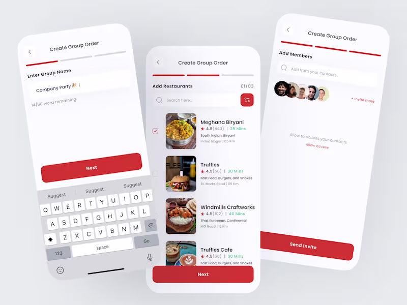 Cover image for Streamlining Group Food Orders