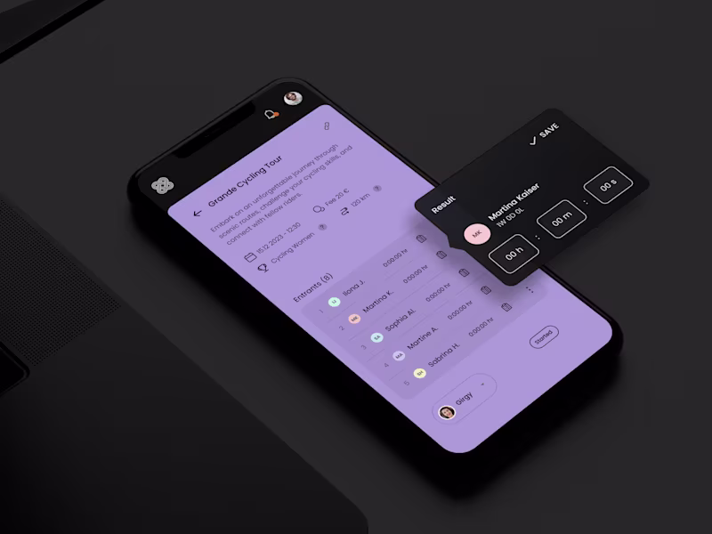 Cover image for AGON - UX/UI for a Sports Competition Platform