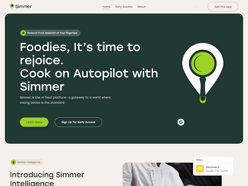 Cover image for https://www.simmertech.com/ I designed and developed a Squar...