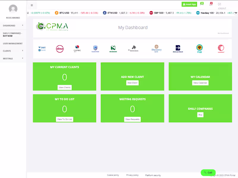 Cover image for CPMA – LegalTech Web Application for CP Moloto Advisory