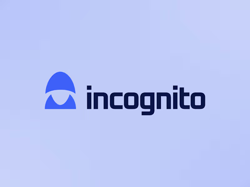 Cover image for incognito VPN Logo Design.
A hooded