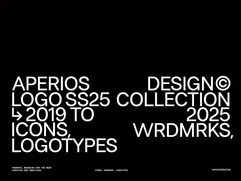 Cover image for Logofolio ©SS25 – Icons, logotypes, wordmarks