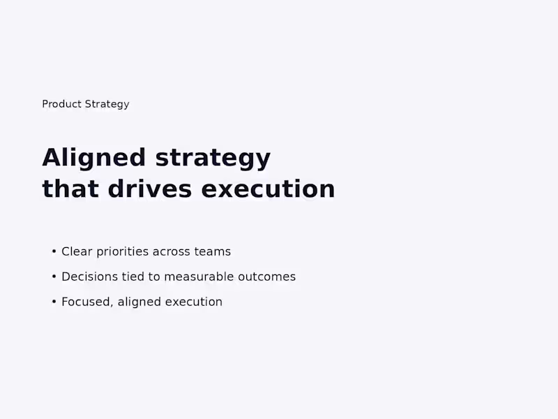 Cover image for Product Strategy & Operating Model Reset