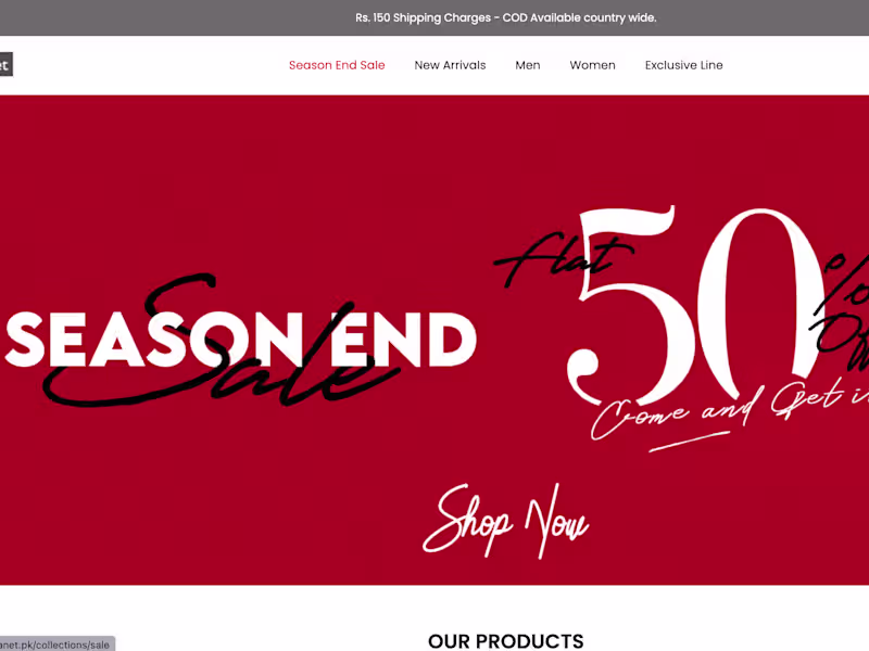 Cover image for Boost Your Online Sales: Premium E-Commerce Web & Optimization