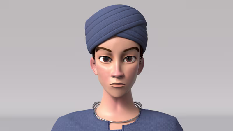 Cover image for 3D Character model for Animaiton