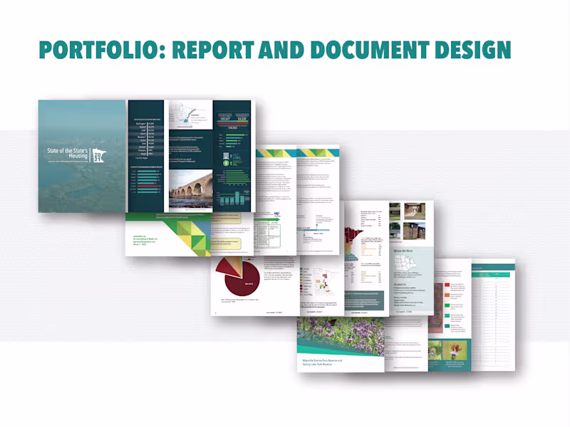 Cover image for Nonprofit Report design and layout expert