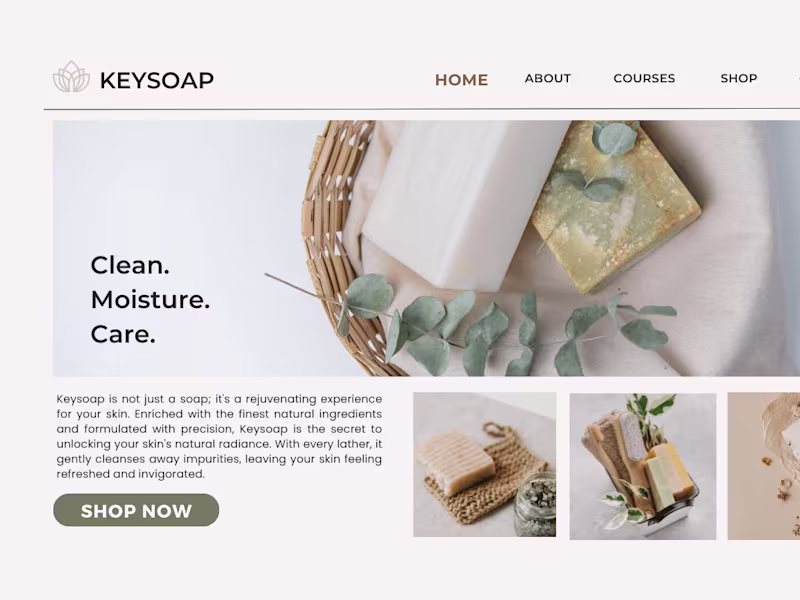 Cover image for Frontend Engineering: Creating Interactive Skin Care/Beauty Web
