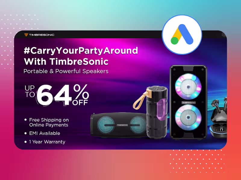 Cover image for Google Ads Case Study for Wireless Audio Brand