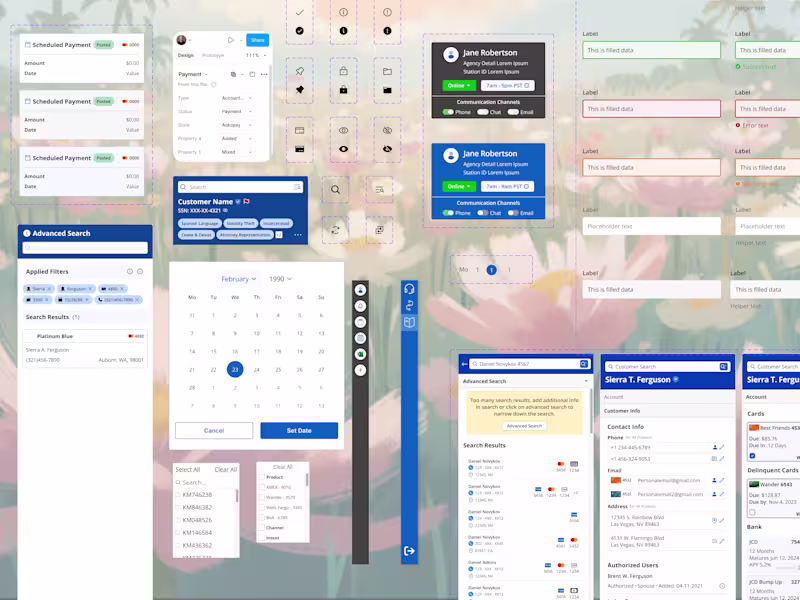 Cover image for Design System for an internal tool