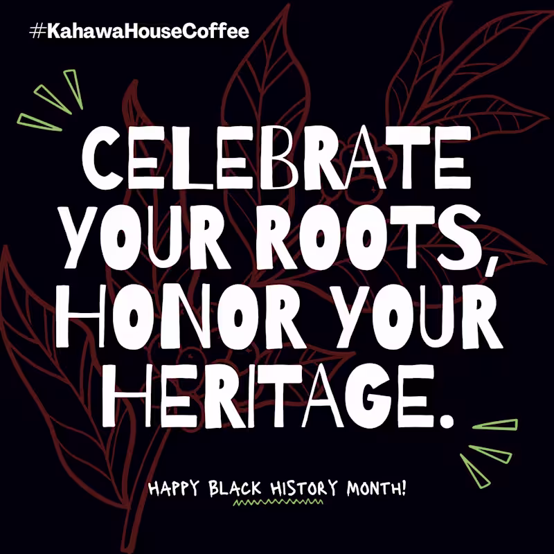 Cover image for Kahawa Coffee: Black History Month Box Campaign