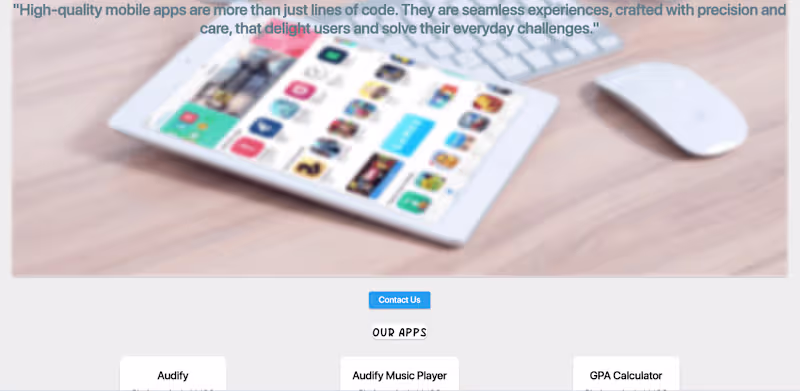 Cover image for Cupertino Studios Web App