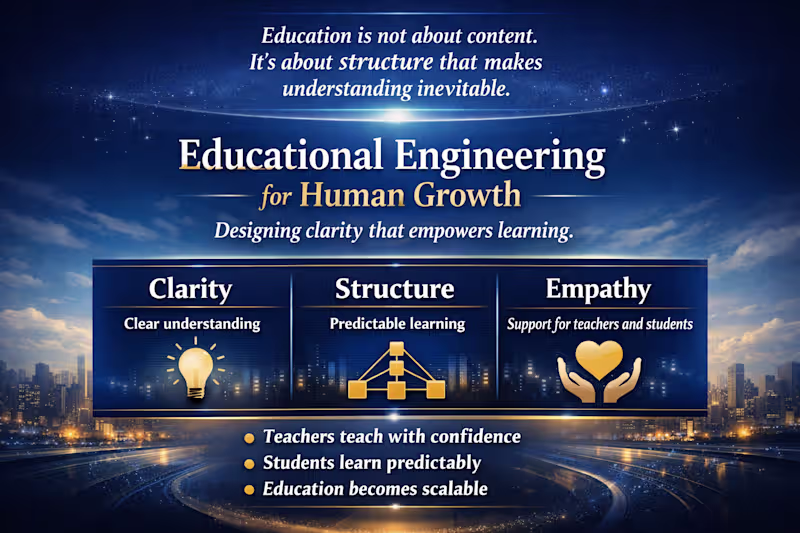 Cover image for Educational Engineering for Human Growth
I