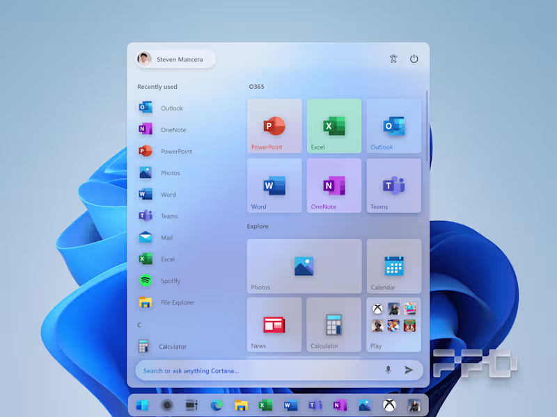 Cover image for Windows 12 Redesign