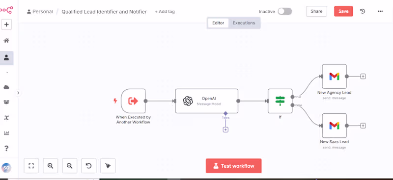 Cover image for AI-Powered Lead Qualification Agent