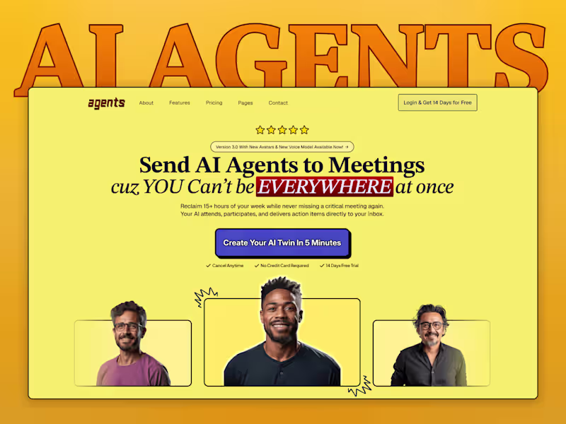 Cover image for AI Agents Meetings (Agentic)