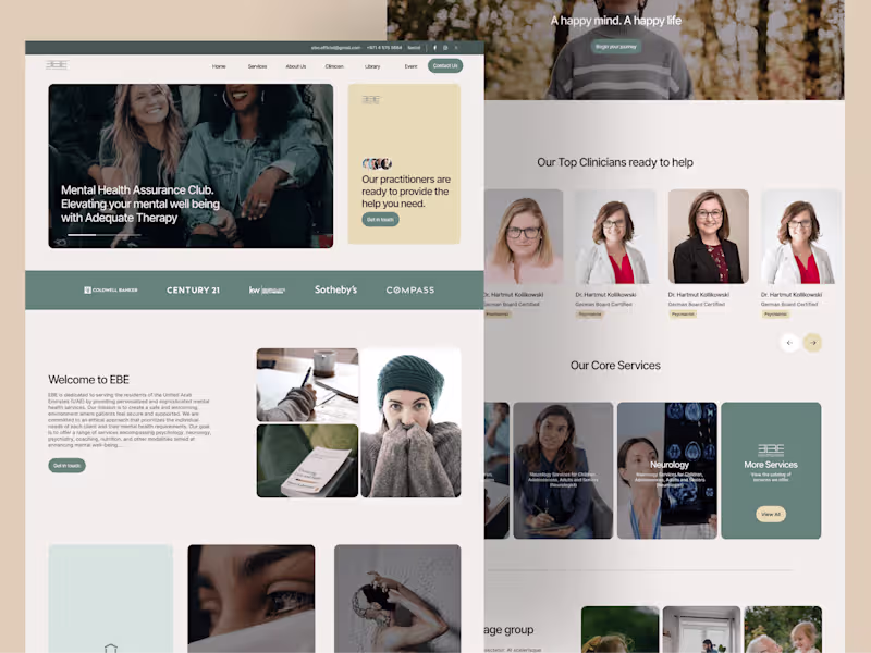 Cover image for Design beautiful professional wellness website that converts