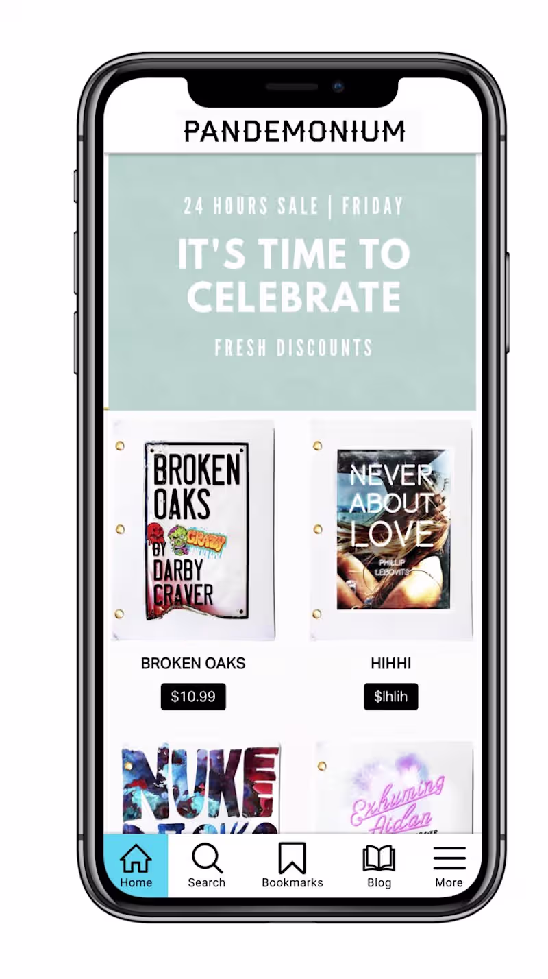 Cover image for E-Reader Mobile App