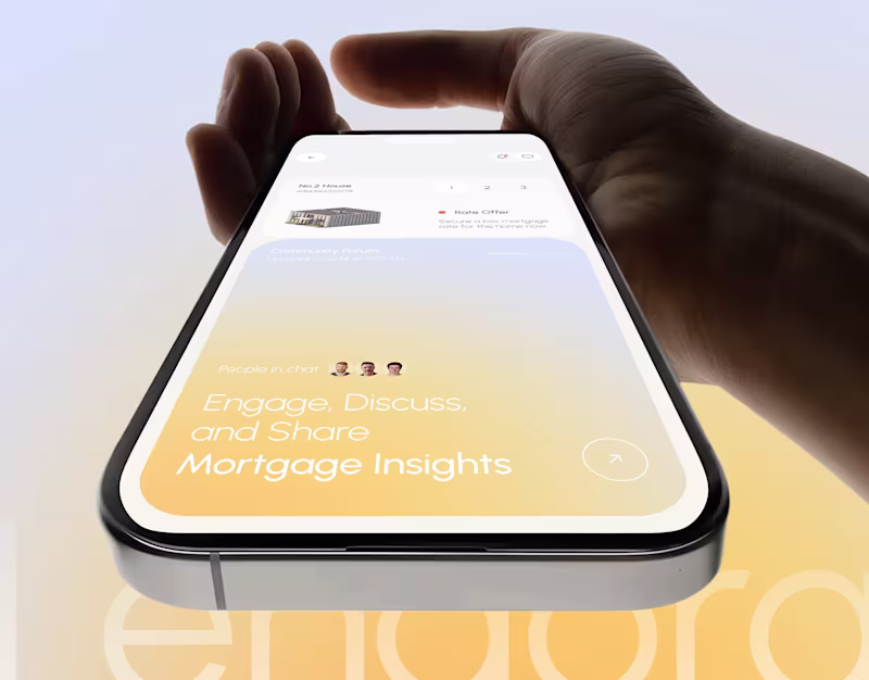 Cover image for Lendora CRM - SaaS & UX UI Design Dashboard