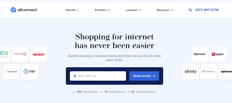 Cover image for Allconnect — High-Traffic Consumer Platform Modernization