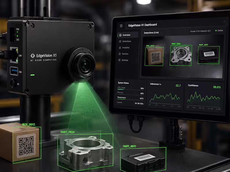 Cover image for Real-Time Computer Vision & Edge Device Deployment