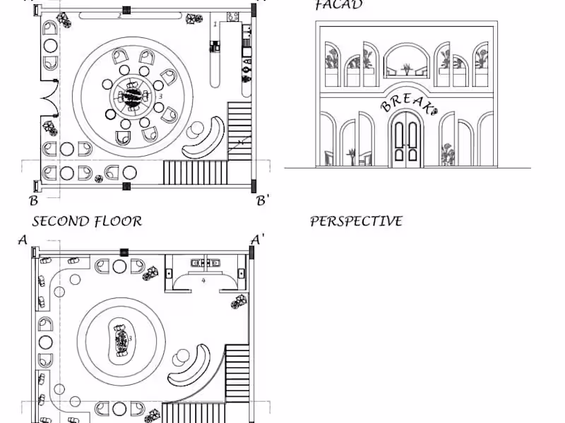 Cover image for "Interior Design Layouts with Accurate 2D CAD Drawings"
