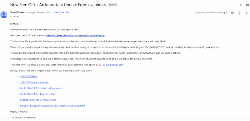 Cover image for Gift With Purchase Plain Text