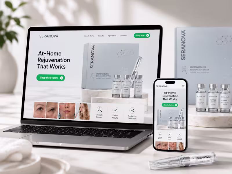 Cover image for Custom High-Converting Landing Page Design