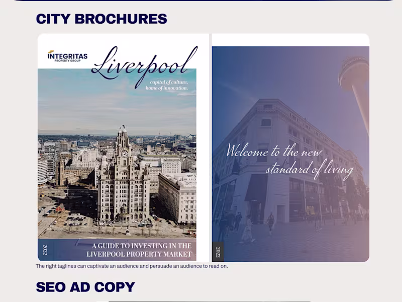 Cover image for Marketing Material and Social Strategy for Property Developer