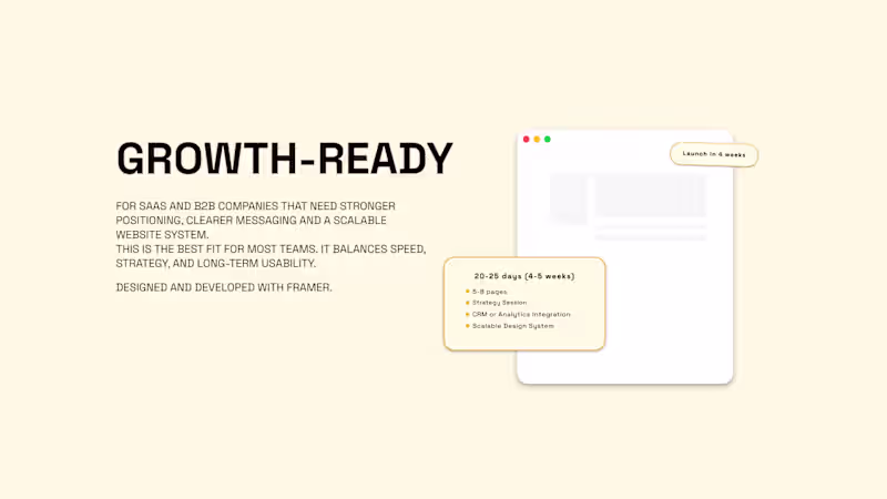 Cover image for Growth-Ready