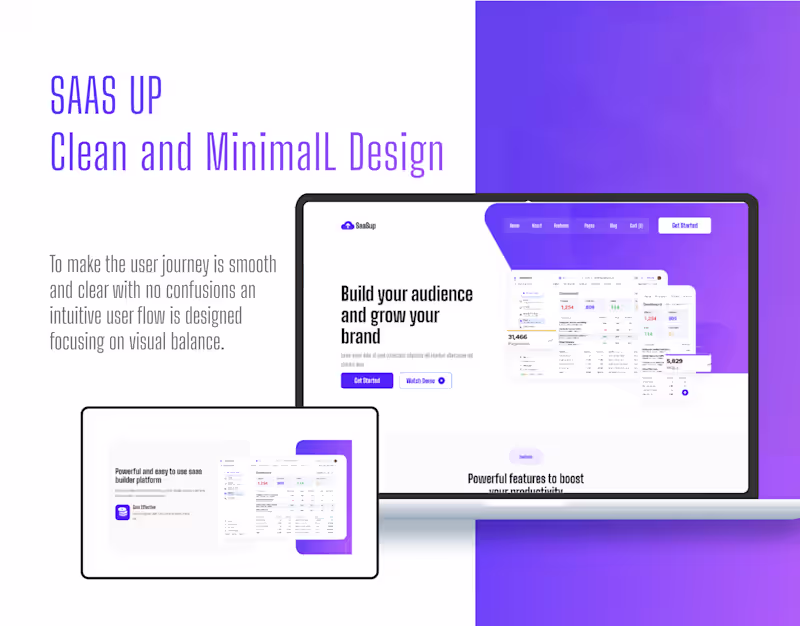 Cover image for B2B SaaS Website — Enterprise Design
