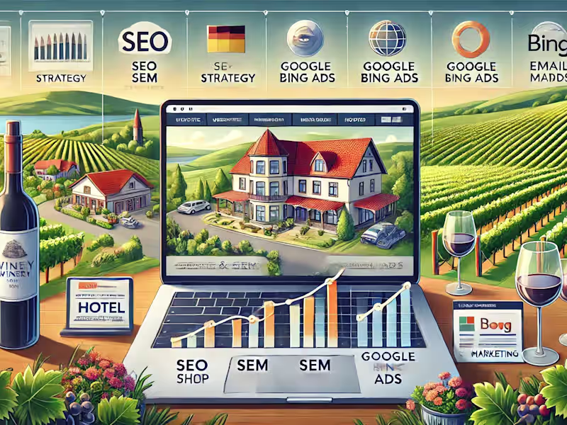 Cover image for Digital Transformation for a Winery with hotel