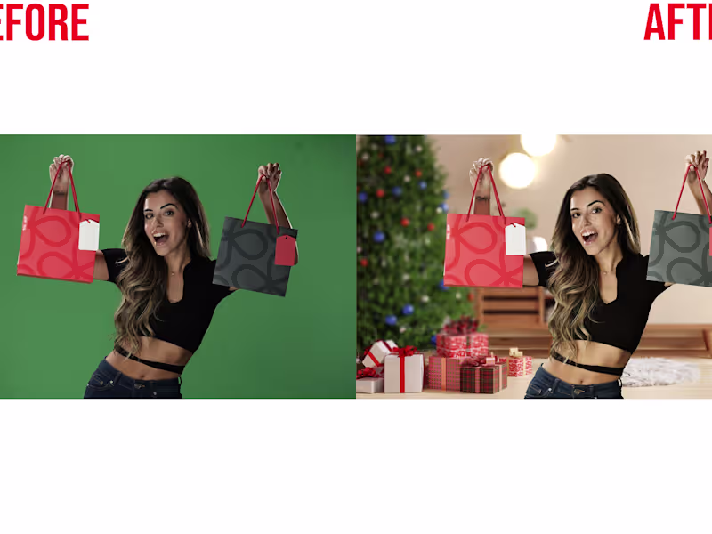 Cover image for Christmas Theme Design - Background Replacement