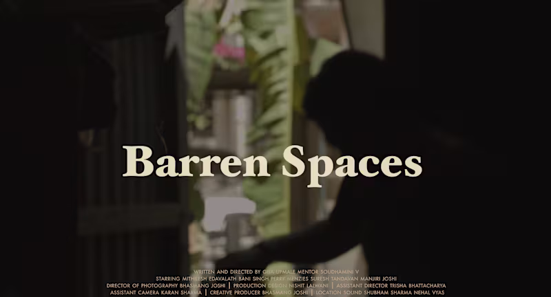 Cover image for Short Fiction - Barren Spaces 